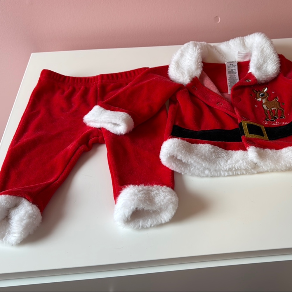 Festive Red Kids Matching Set
